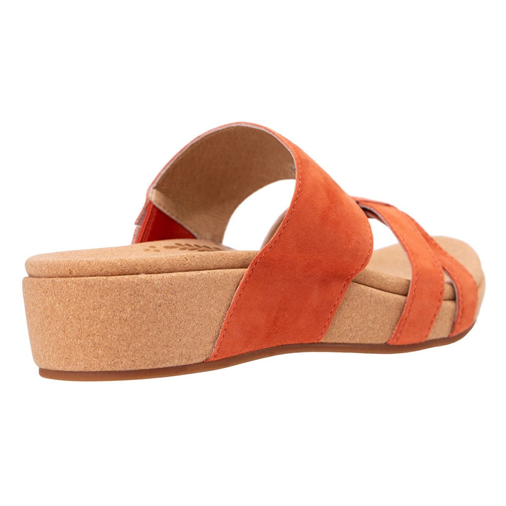 Revitalign Andover Baja Wedge Orthotic Comfort & Support Women's Sandals - Rooibos Tea - Product View - 4