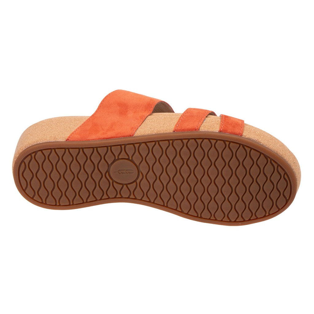 Revitalign Andover Baja Wedge Orthotic Comfort & Support Women's Sandals - Rooibos Tea - Product View - 6