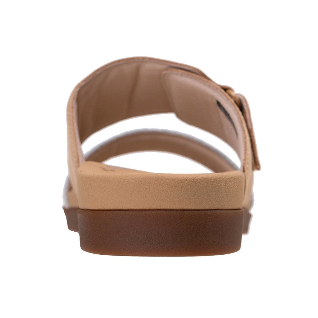 Revitalign Baja Slide Supportive Orthotic Comfort Women's Sandals - Tan - Product View - 5