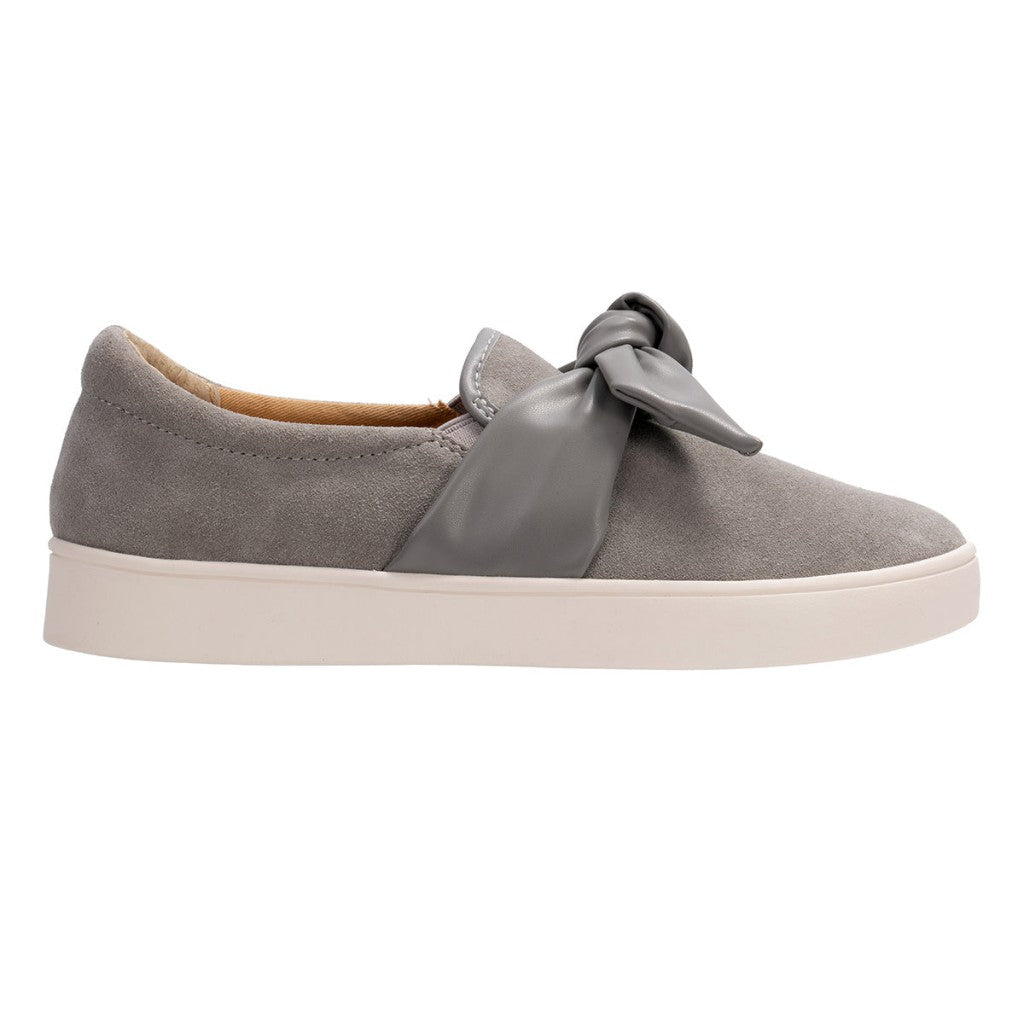 Revitalign Barbados Bow Orthotic Comfort Women's Shoes - Flint Grey - Product View - 1