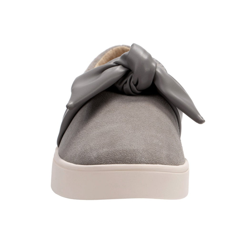 Revitalign Barbados Bow Orthotic Comfort Women's Shoes - Flint Grey - Product View - 3
