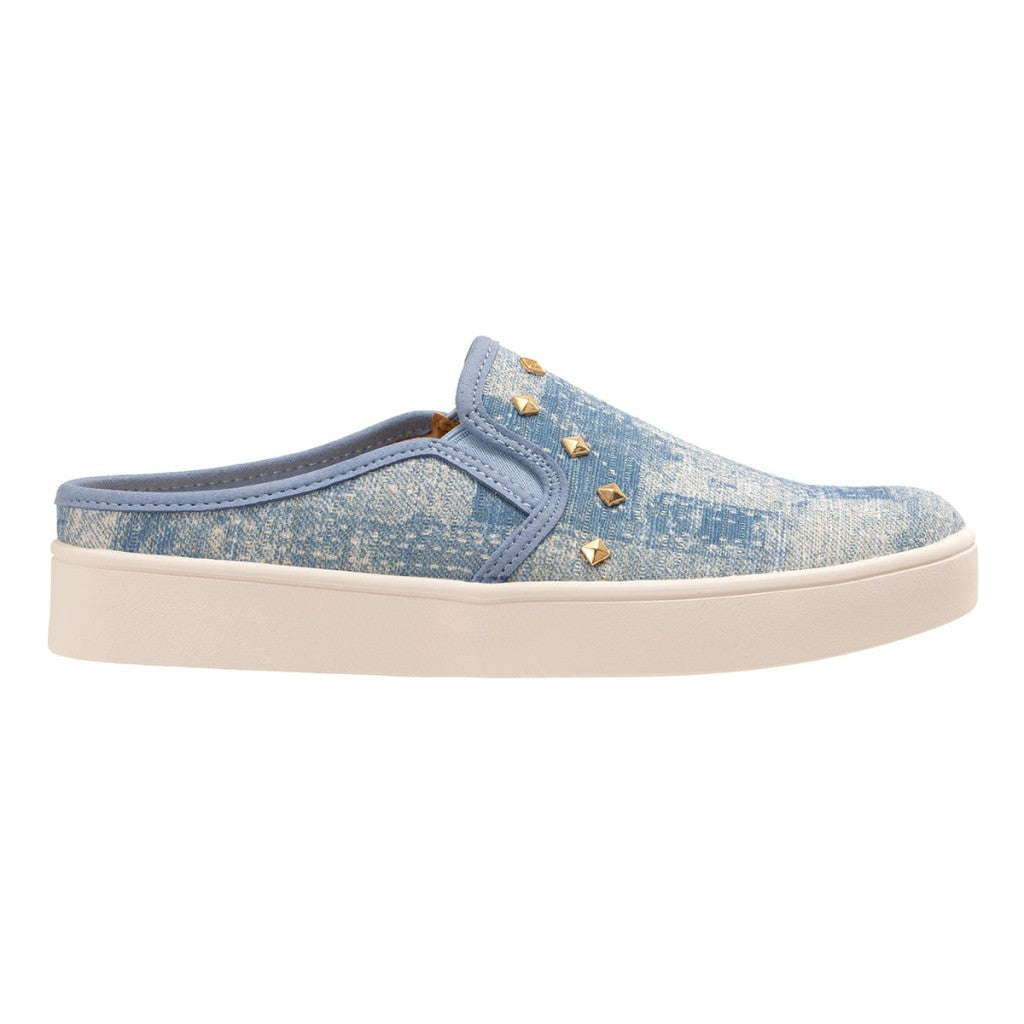 Revitalign Barbados Joy Women's Slip-On Shoes in Blue Denim