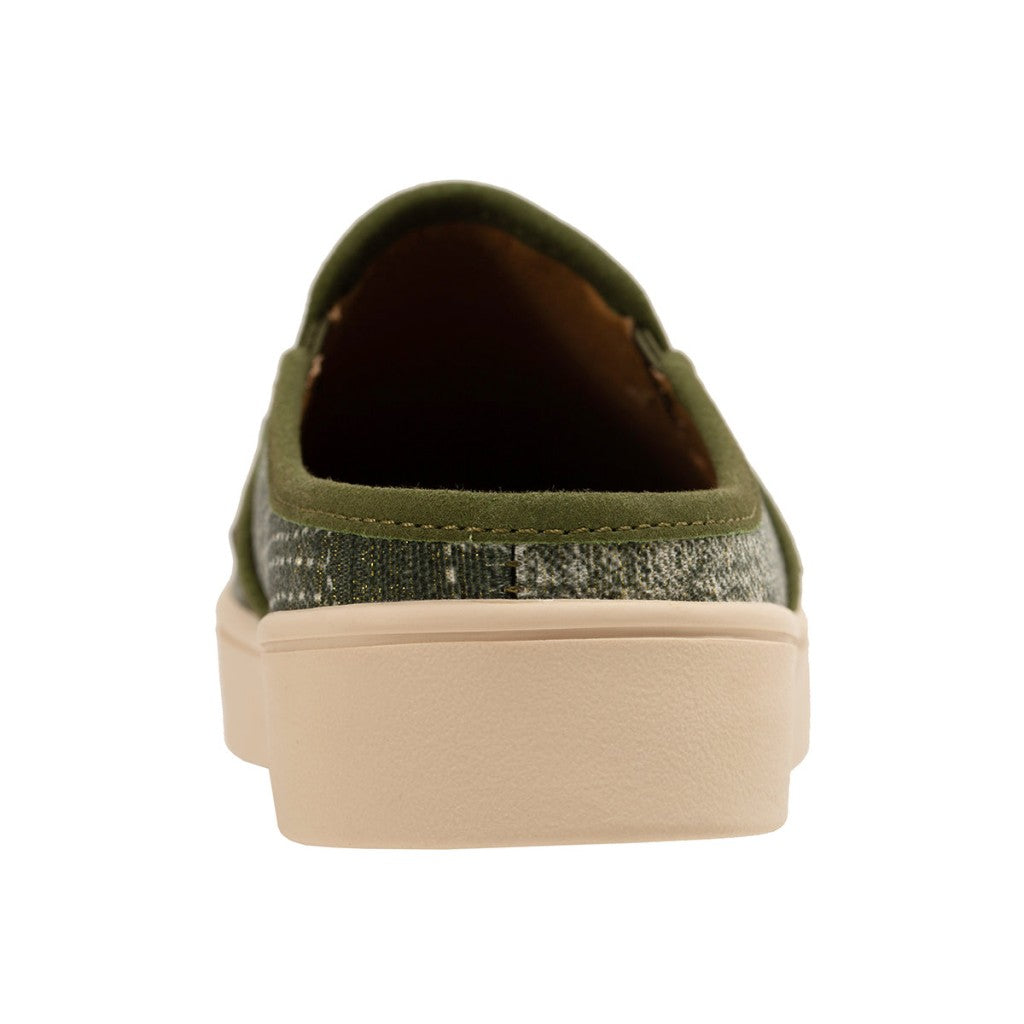 Revitalign Barbados Joy Women's Slip-On Shoes - Green Denim - Product View - 5