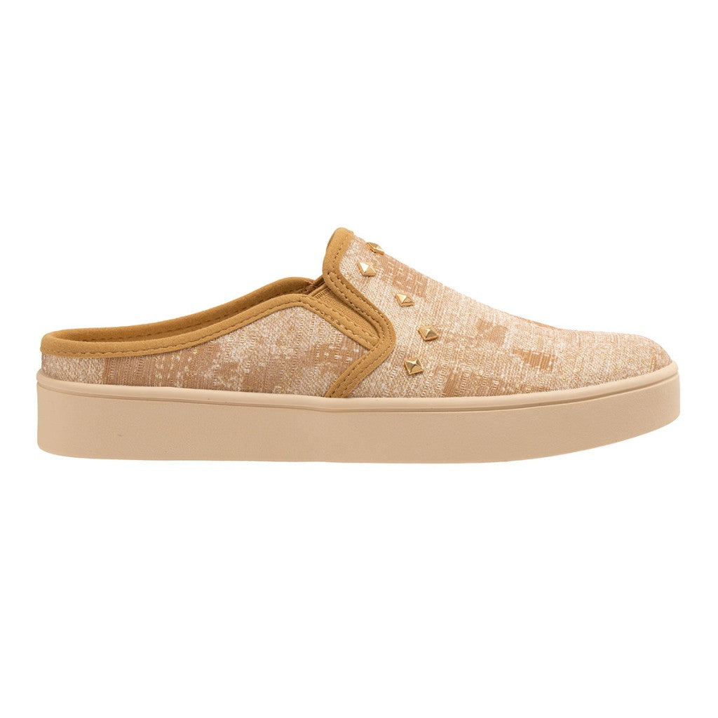 Revitalign Barbados Joy Women's Slip-On Shoes in Tan Denim
