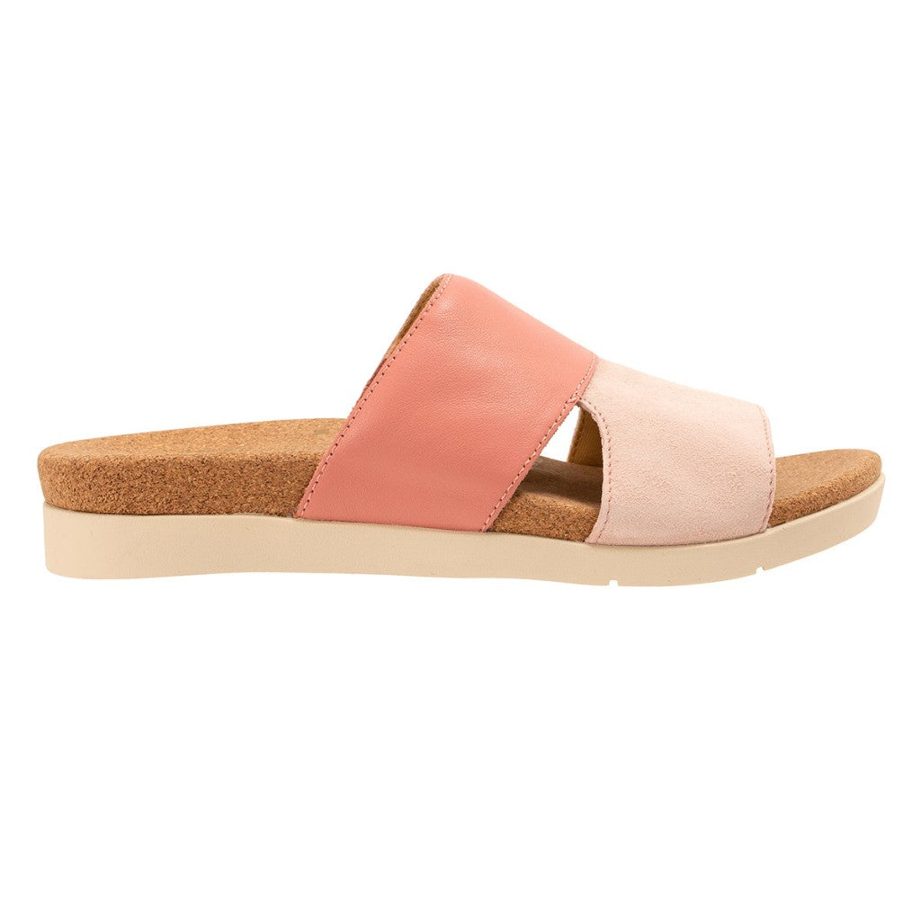 Revitalign Basque Slide Supportive Comfort Women's Sandals in Rose