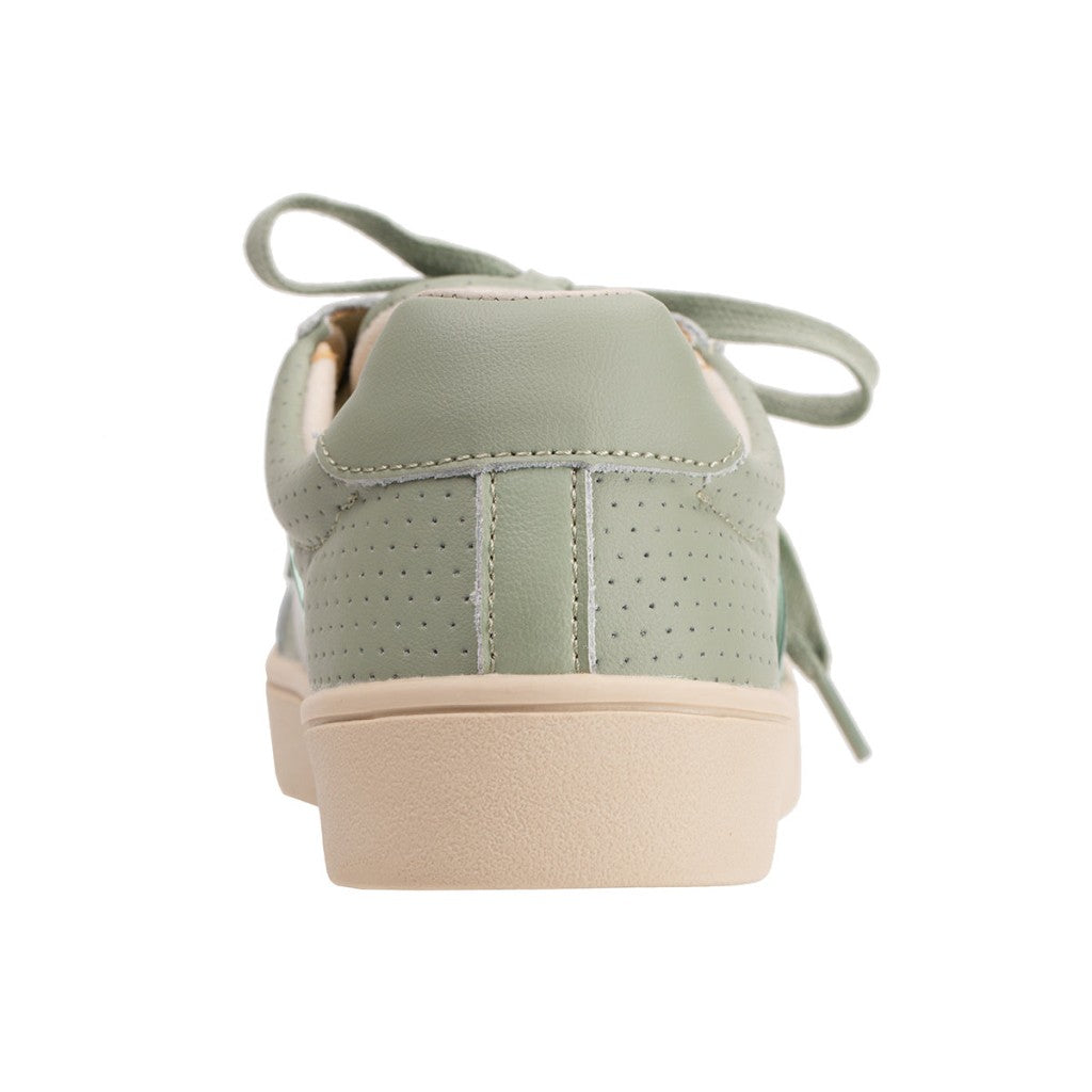 Revitalign Belmont Metallic Stripe Orthotic Comfort Women's Shoes - Dark Sage - Product View - 5