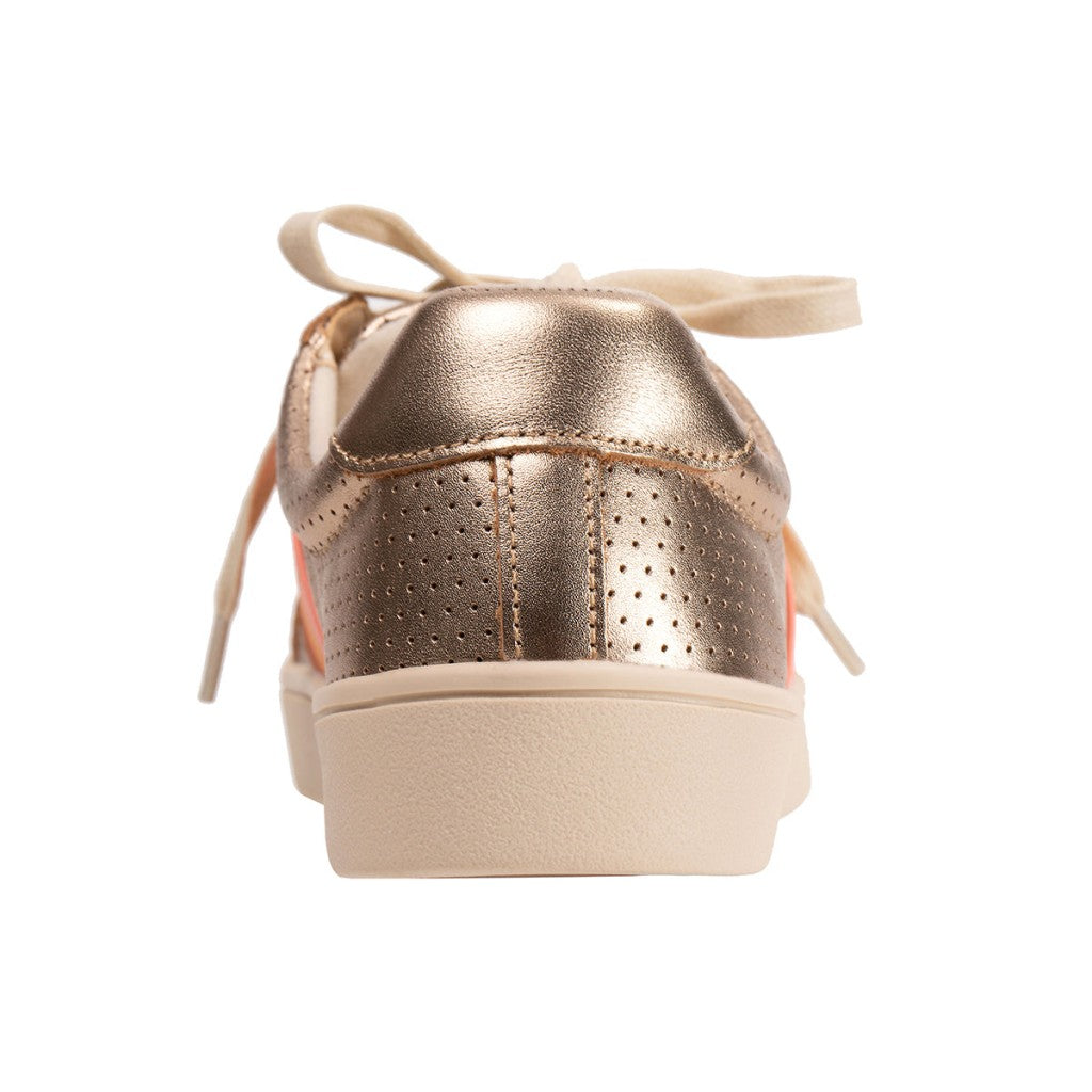 Revitalign Belmont Metallic Stripe Orthotic Comfort Women's Shoes - Rose Gold - Product View - 5