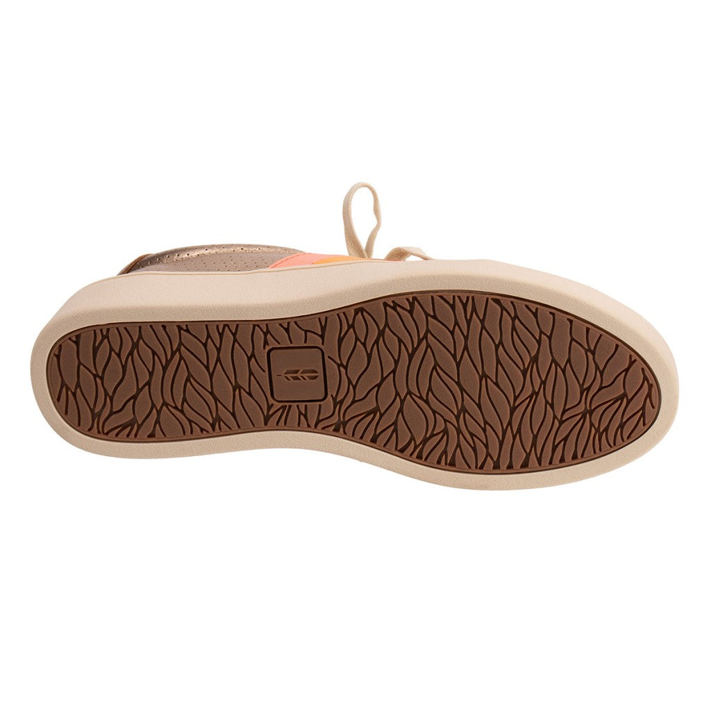 Revitalign Belmont Metallic Stripe Orthotic Comfort Women's Shoes - Rose Gold - Product View - 6