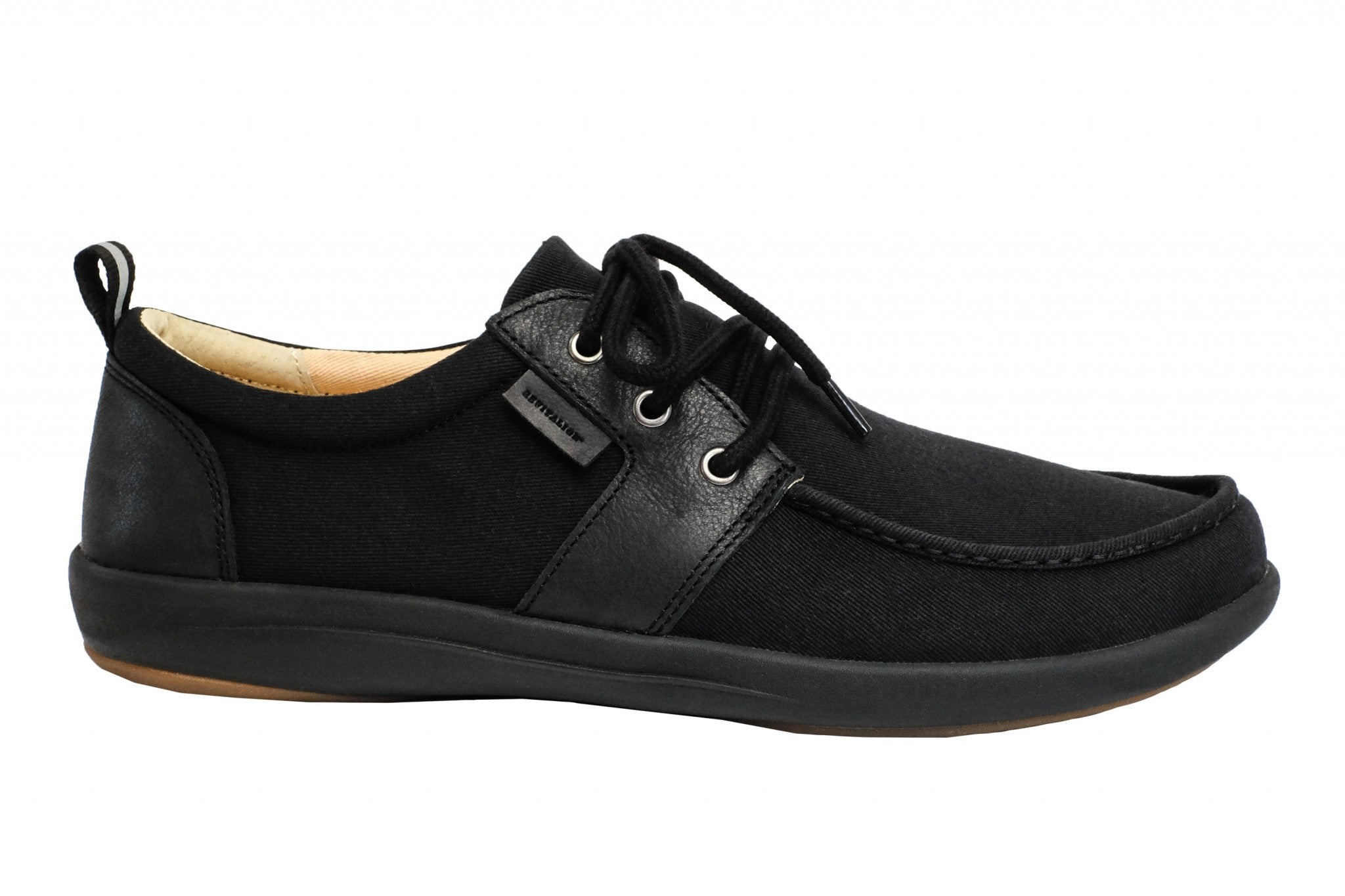 Revitalign Brewster Orthotic Support Men's Shoes - Black - Product View - 1