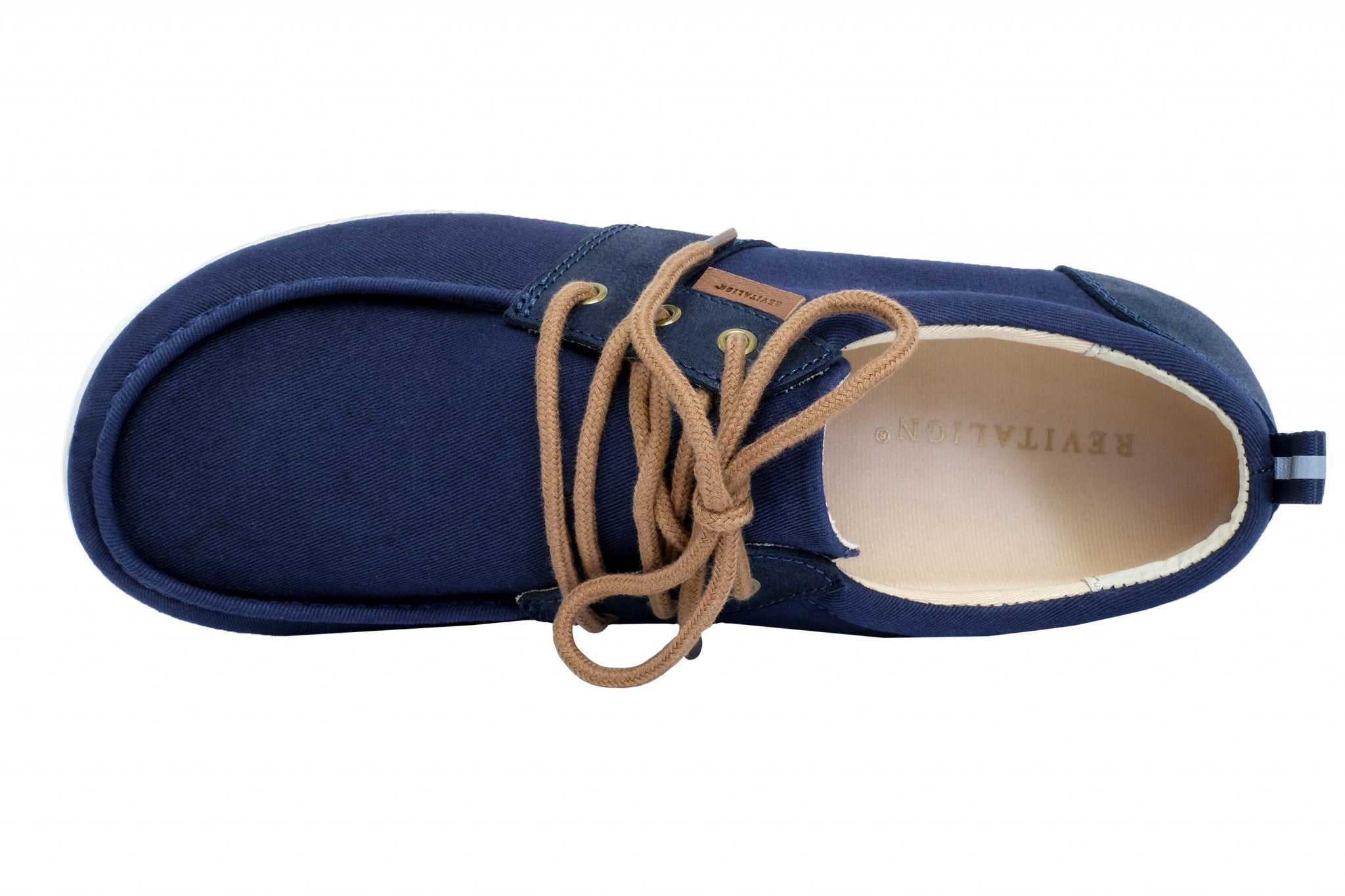 Revitalign Brewster Orthotic Support Men's Shoes - Peacoat - Product View - 6