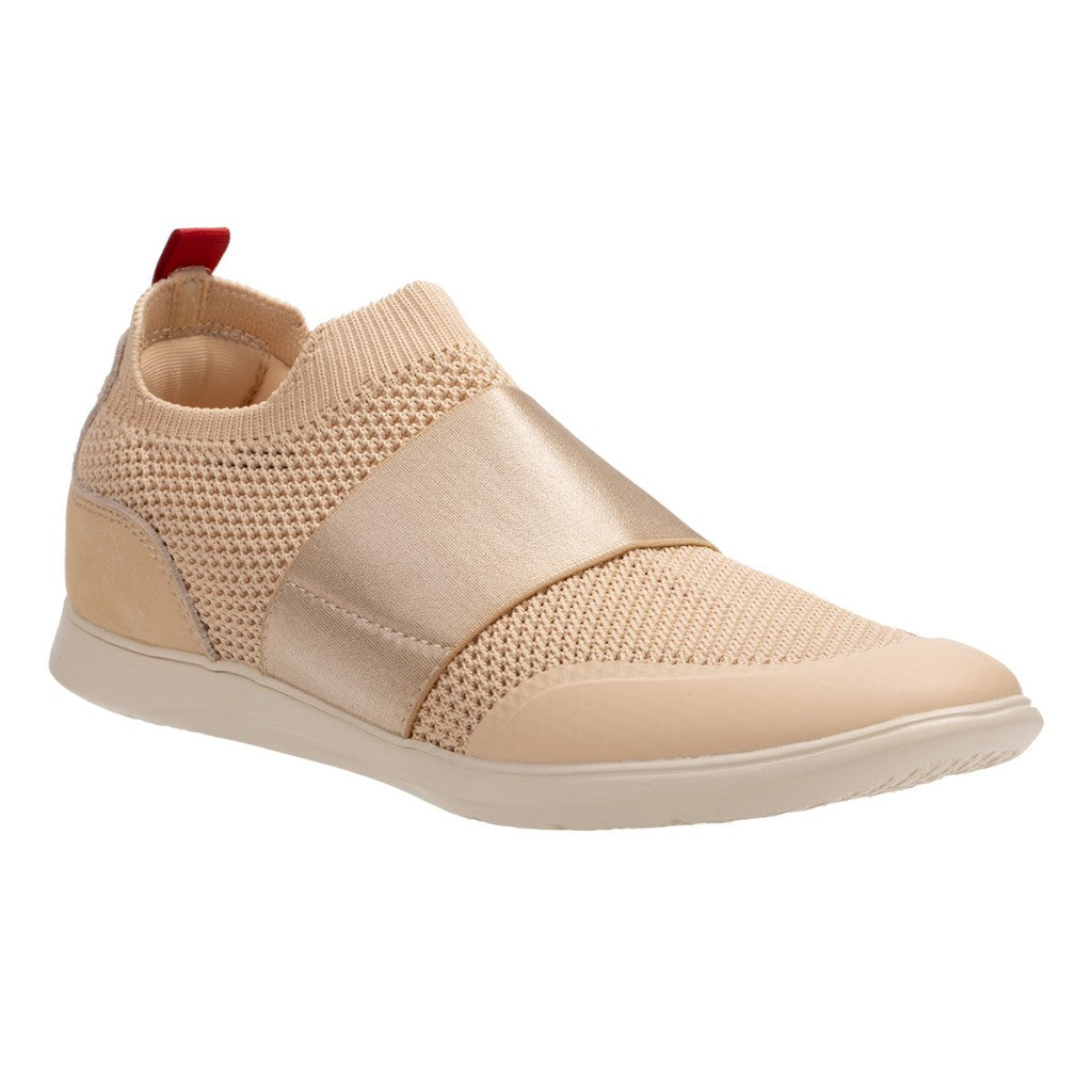 Revitalign Bristol Orthotic Comfort Slip-On - Almond Buff - Product View - 2