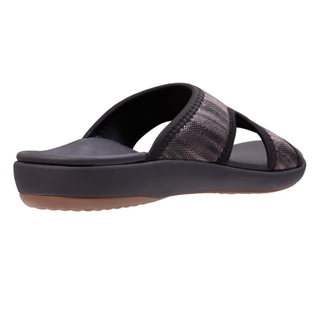 Revitalign Brook Orthotic Support Slide - Black - Product View - 4