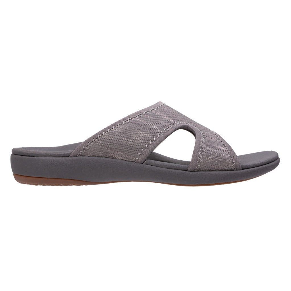 Revitalign Brook Orthotic Support Slide in Pewter