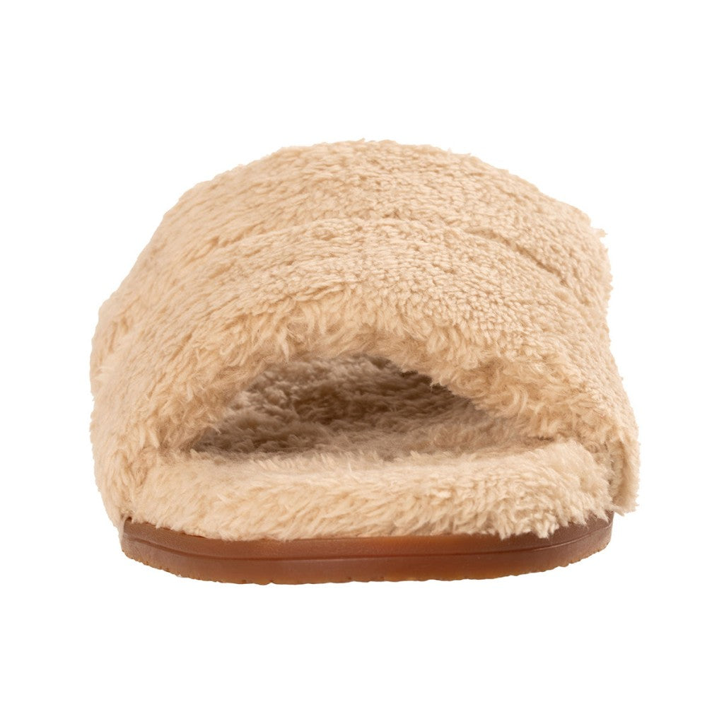 Revitalign Callie Supportive Comfort Women's Slippers - Oatmeal - Product View - 3