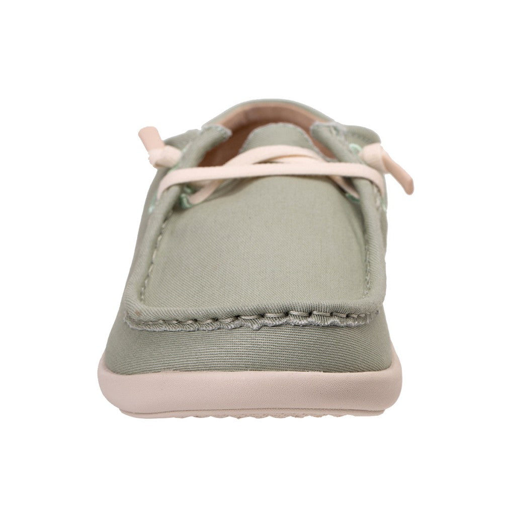 Revitalign Carefree Canvas Cushioned Orthotic Women's Shoes - Desert Sage - Product View - 3