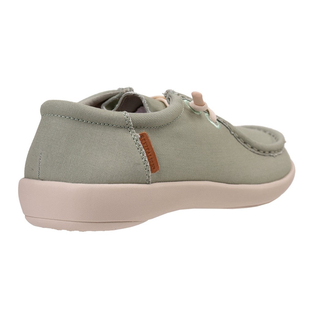 Revitalign Carefree Canvas Cushioned Orthotic Women's Shoes - Desert Sage - Product View - 4