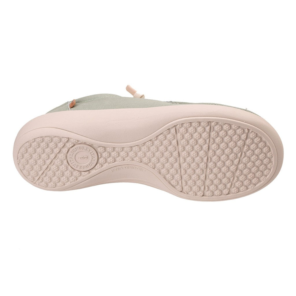 Revitalign Carefree Canvas Cushioned Orthotic Women's Shoes - Desert Sage - Product View - 6