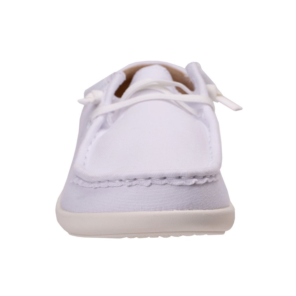 Revitalign Carefree Canvas Cushioned Orthotic Women's Shoes - White - Product View - 3