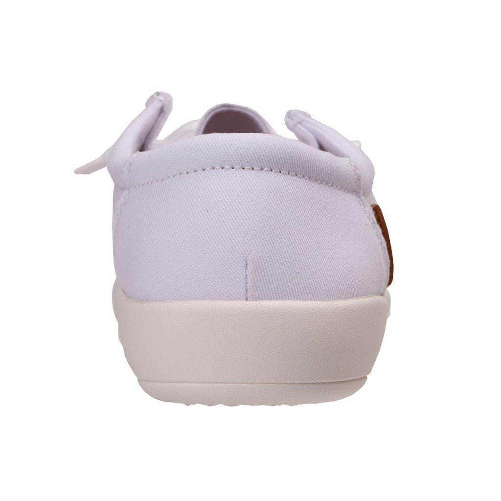 Revitalign Carefree Canvas Cushioned Orthotic Women's Shoes - White - Product View - 5