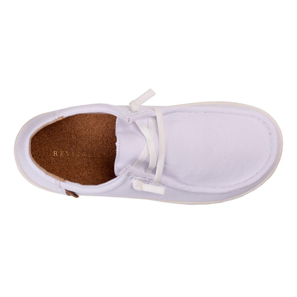 Revitalign Carefree Canvas Cushioned Orthotic Women's Shoes - White - Product View - 7