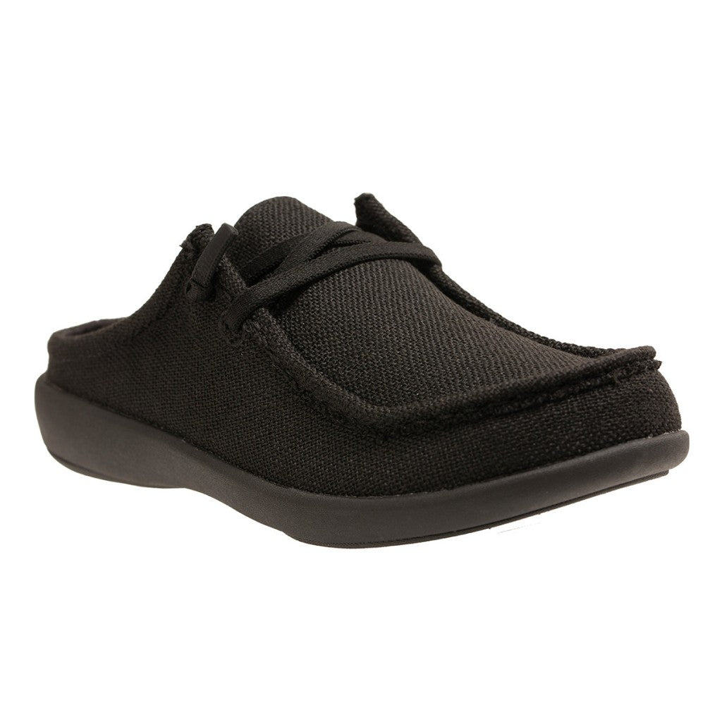 Revitalign Carefree Clog Supportive Comfort Women's Shoes - Black - Product View - 2