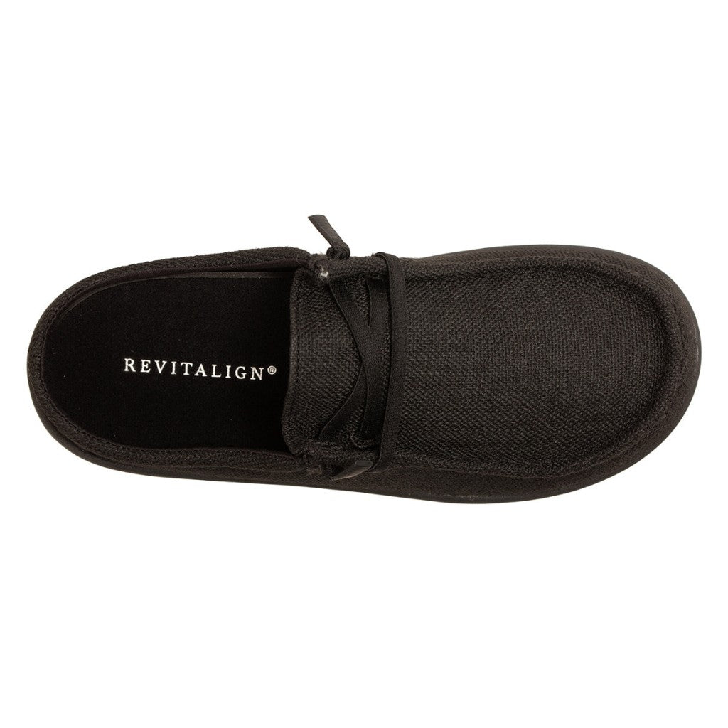 Revitalign Carefree Clog Supportive Comfort Women's Shoes - Black - Product View - 7