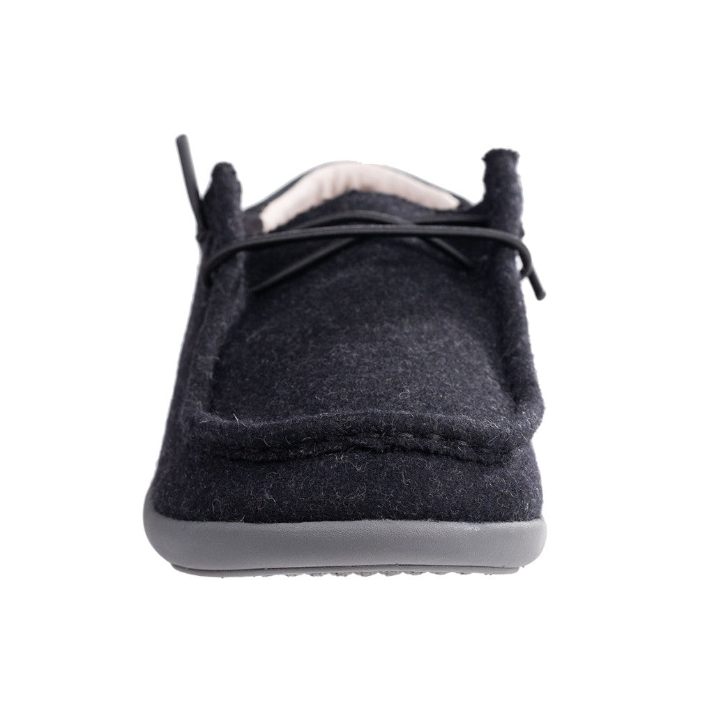 Revitalign Carefree Cozy Women's Slip-On Shoes with Orthotic Support - Black - Product View - 3