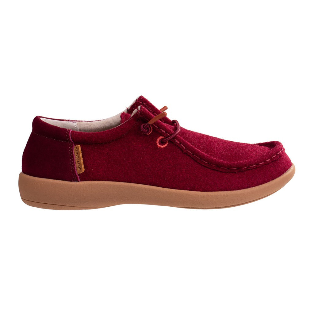 Revitalign Carefree Cozy Women's Slip-On Shoes with Orthotic Support - Rosewood - Product View - 1