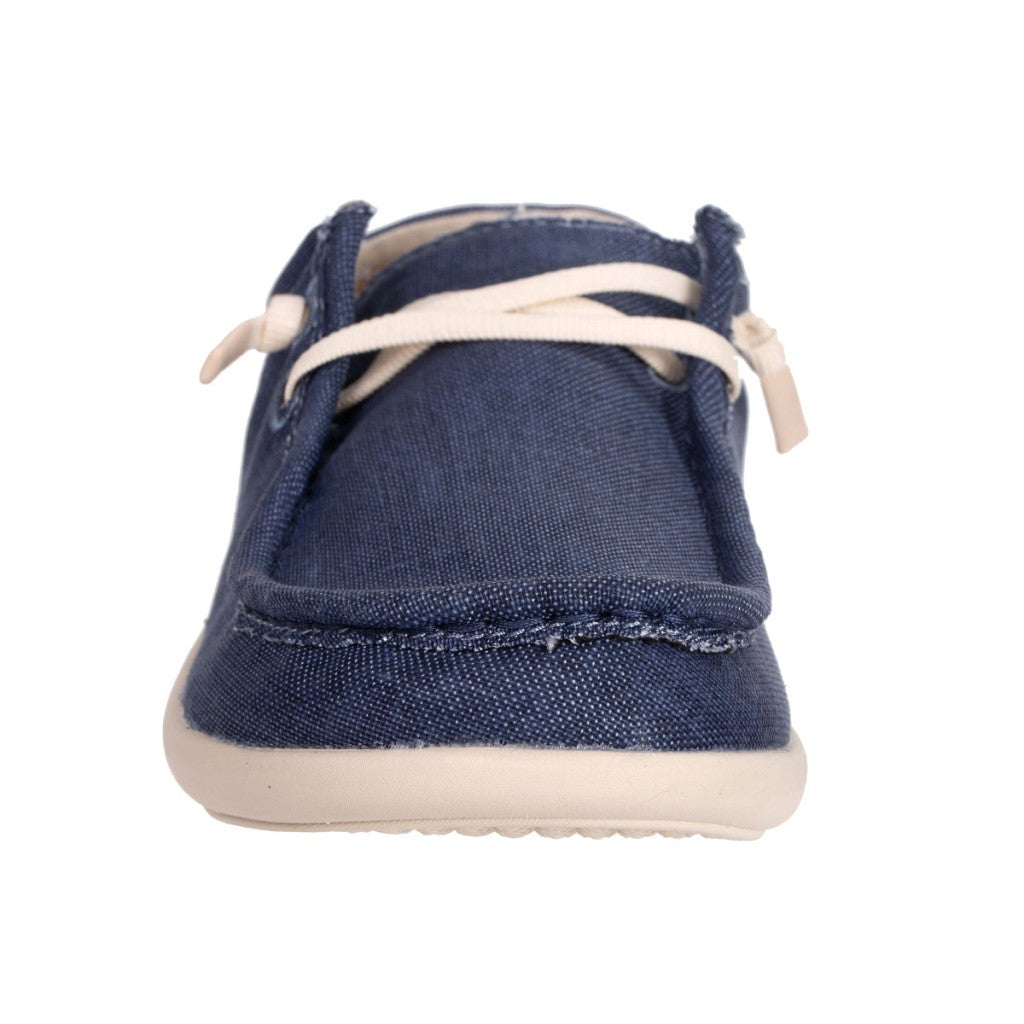Revitalign Carefree Denim Orthotic Slip-On Women's Shoes - Dark Denim - Product View - 3