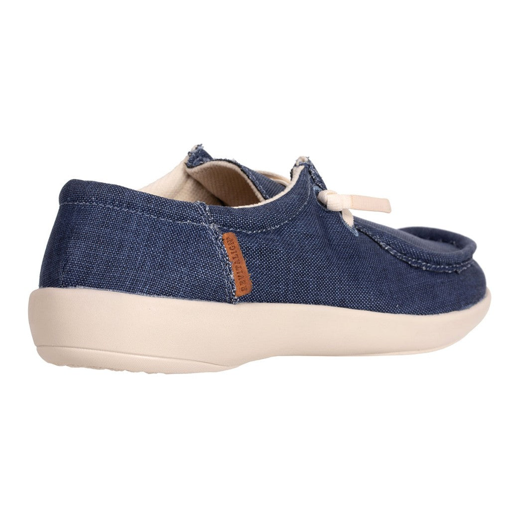 Revitalign Carefree Denim Orthotic Slip-On Women's Shoes - Dark Denim - Product View - 4