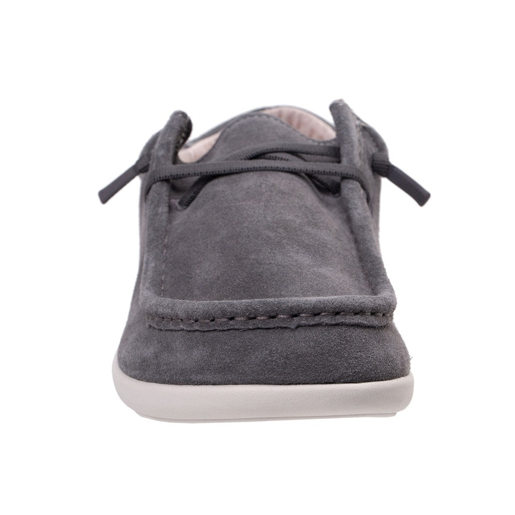Revitalign Carefree Suede Supportive Men's Shoes - Grey - Product View - 3