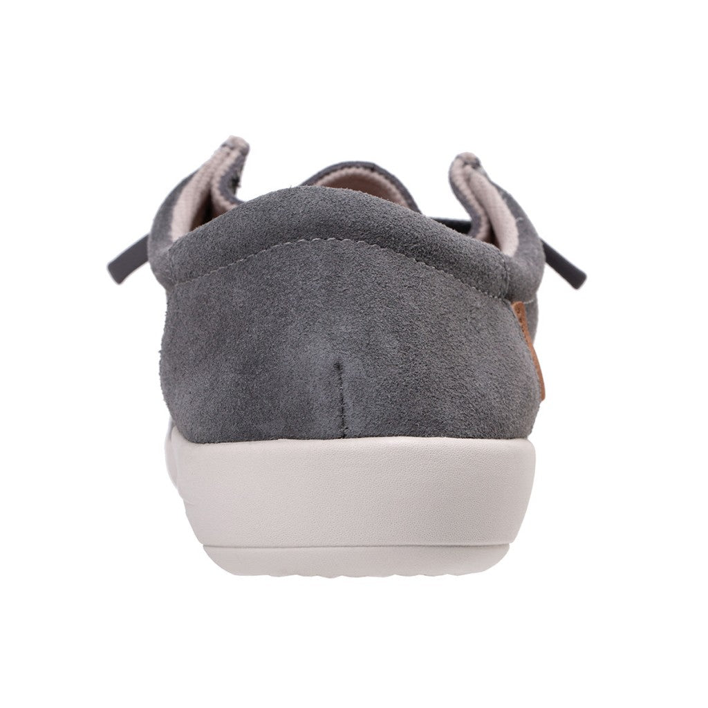 Revitalign Carefree Suede Supportive Men's Shoes - Grey - Product View - 5
