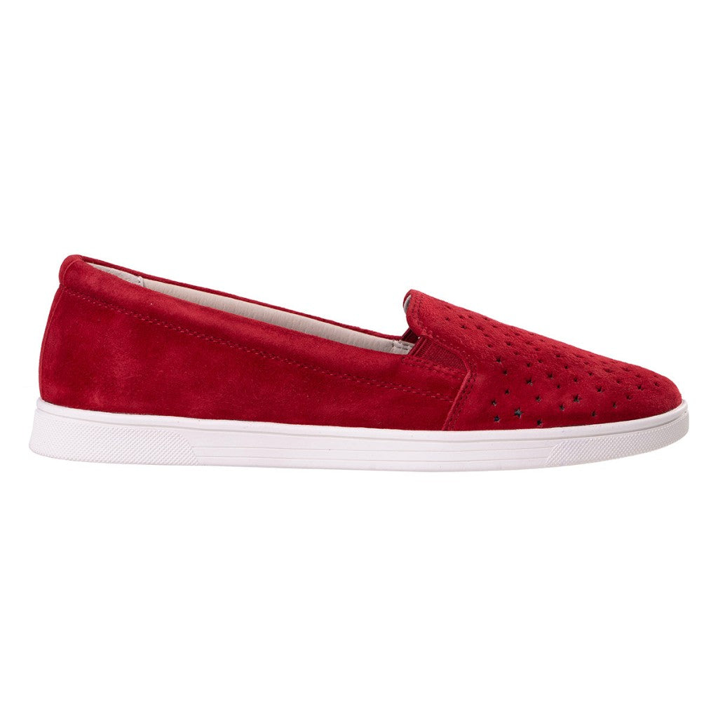 Revitalign Carolina Stars Supportive Comfort Women's Shoes - Samba Red - Product View - 1