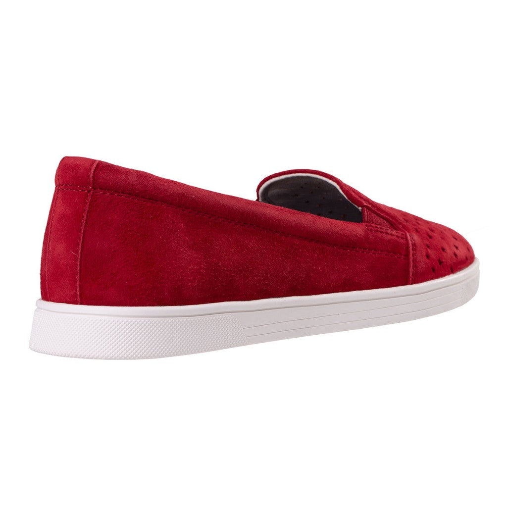 Revitalign Carolina Stars Supportive Comfort Women's Shoes - Samba Red - Product View - 4