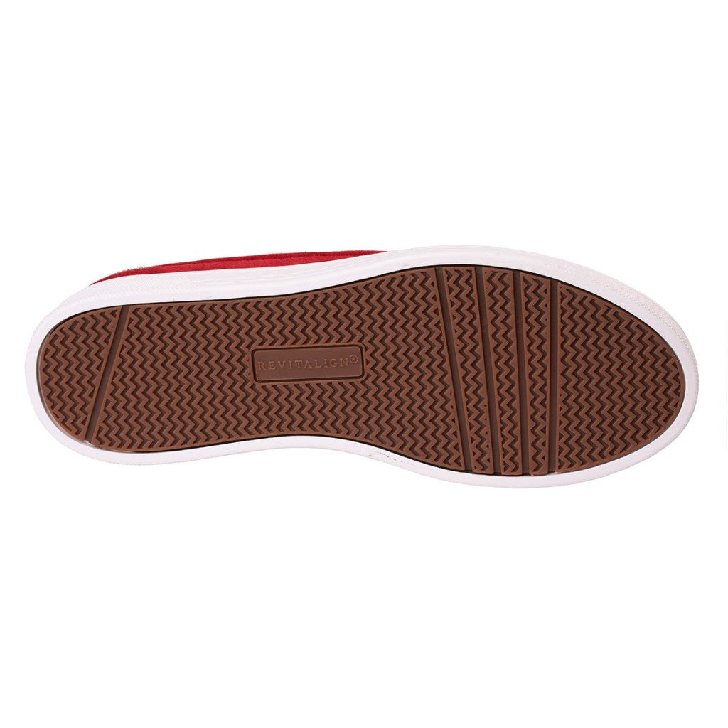Revitalign Carolina Stars Supportive Comfort Women's Shoes - Samba Red - Product View - 6