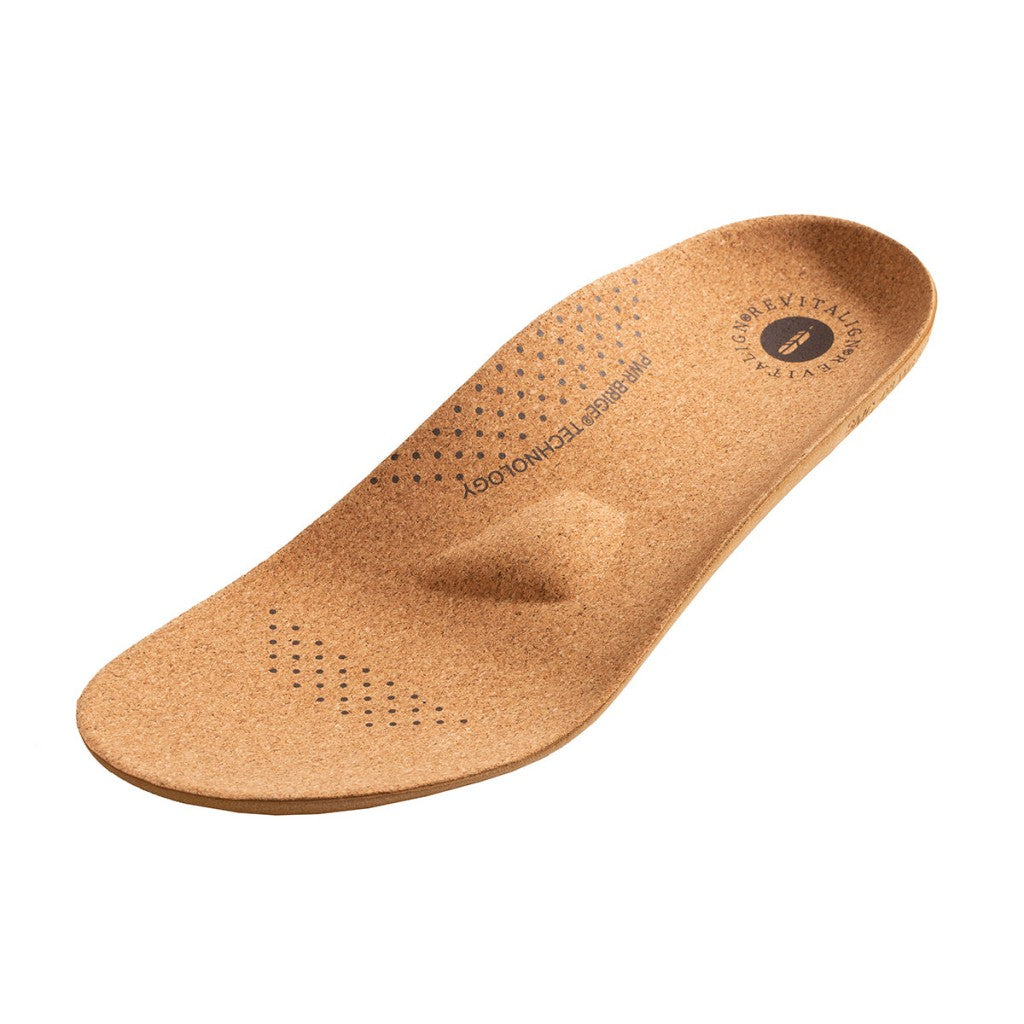 Revitalign Classic Fit Cork Replacement Women's Insoles - One Color - Product View - 2