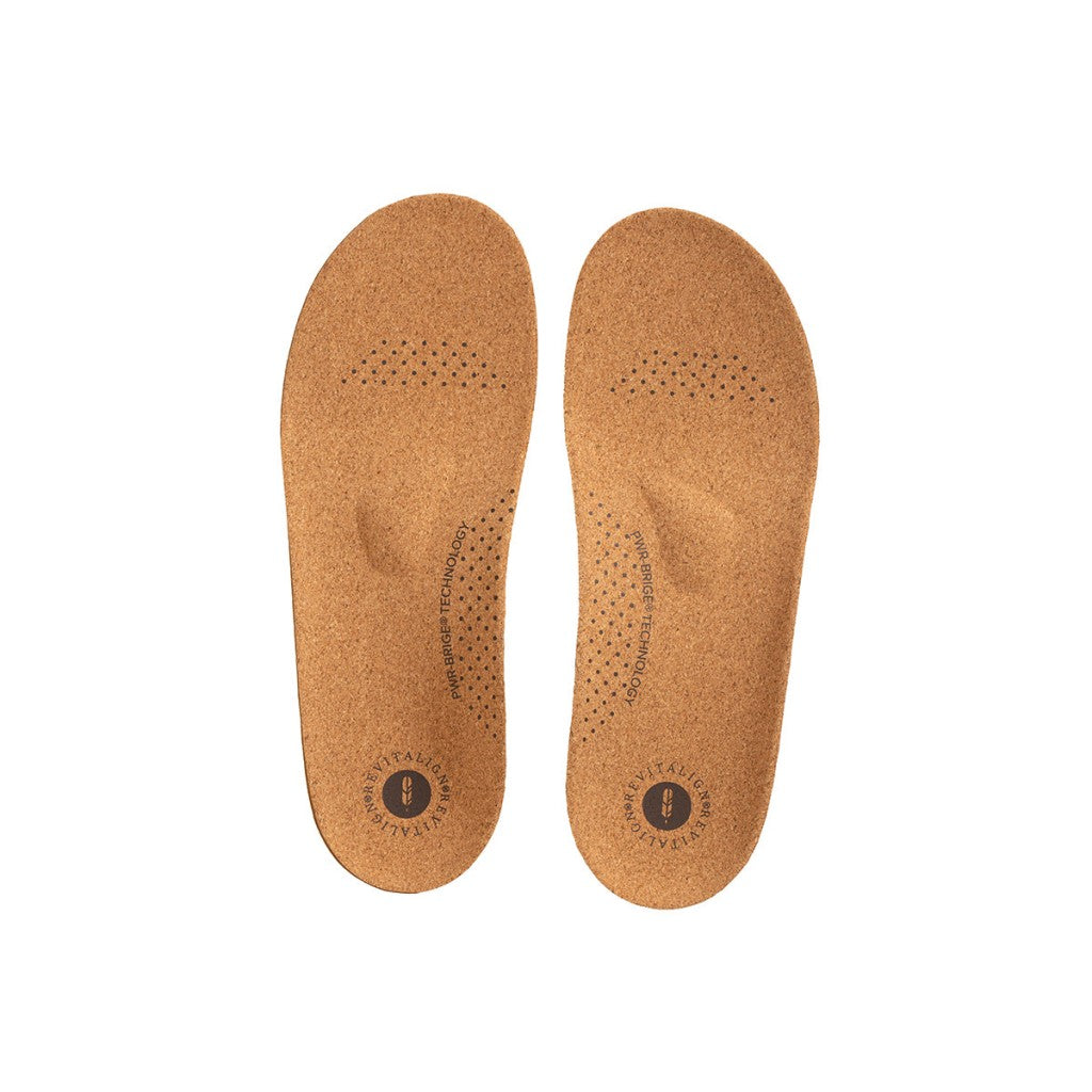 Revitalign Classic Fit Cork Replacement Women's Insoles - One Color - Product View - 7