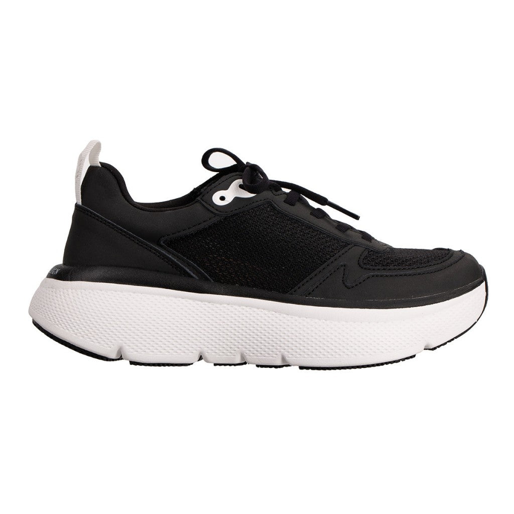 Revitalign Clio Sneaker Cushioned Support Women's Shoes - Black - Product View - 1