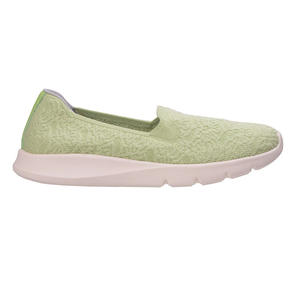 Revitalign Comfort Stretch Damask Supportive Women's Shoes - Aloe - Product View - 1