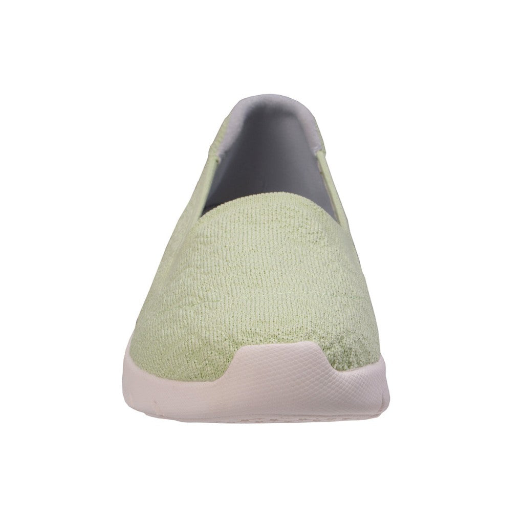 Revitalign Comfort Stretch Damask Supportive Women's Shoes - Aloe - Product View - 3