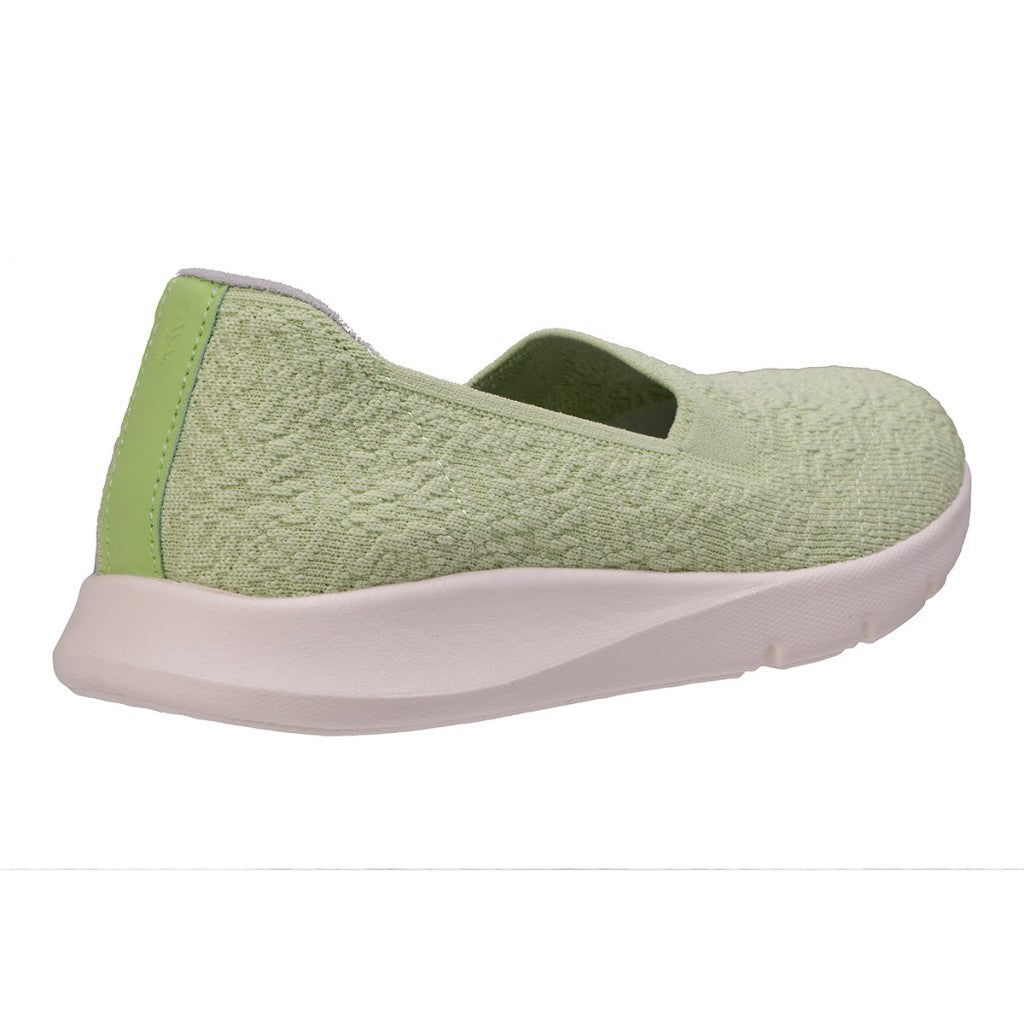 Revitalign Comfort Stretch Damask Supportive Women's Shoes - Aloe - Product View - 4