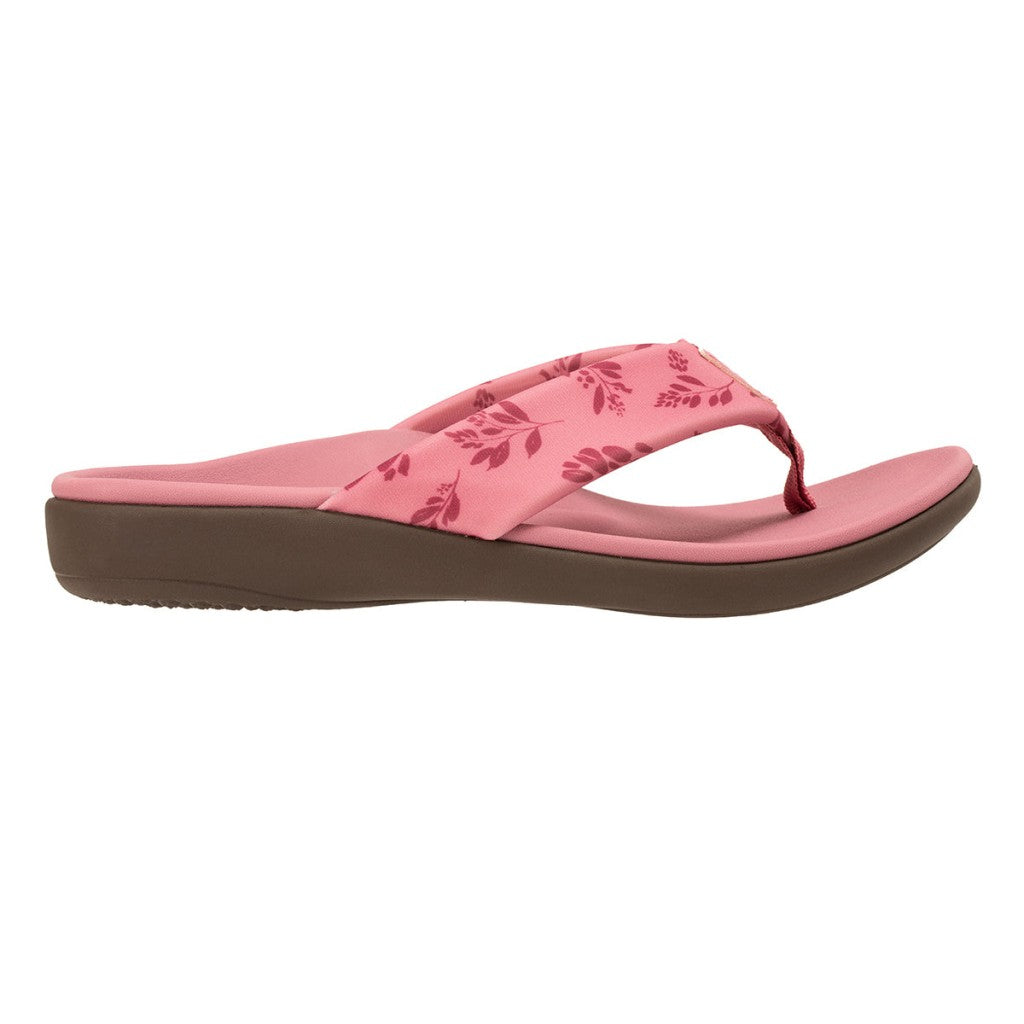 Revitalign Dahlia Botanical Full Contact Support Women's Sandals in Heather Rose