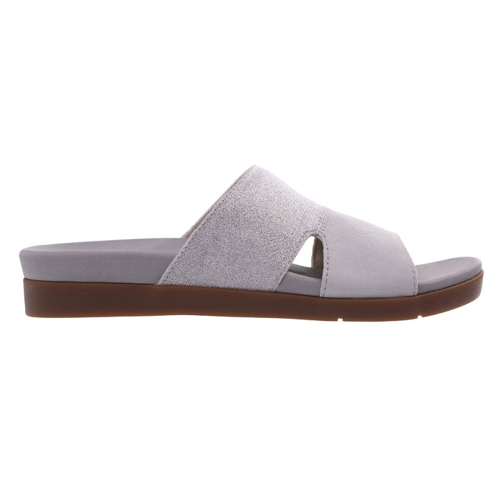 Revitalign Dawn Shimmer Orthotic Comfort Women's Sandals - Grey - Product View - 1