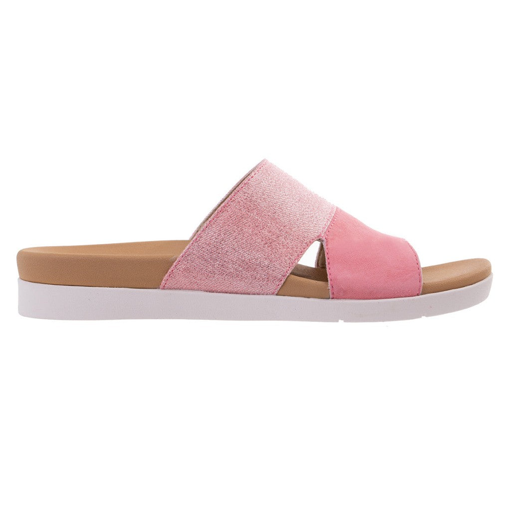 Revitalign Dawn Shimmer Orthotic Comfort Women's Sandals - Pink - Product View - 1