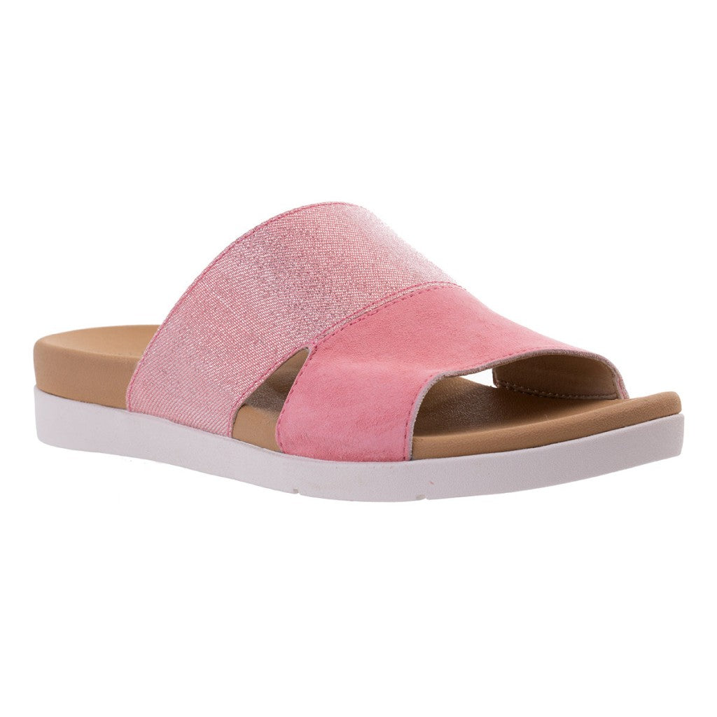 Revitalign Dawn Shimmer Orthotic Comfort Women's Sandals - Pink - Product View - 2