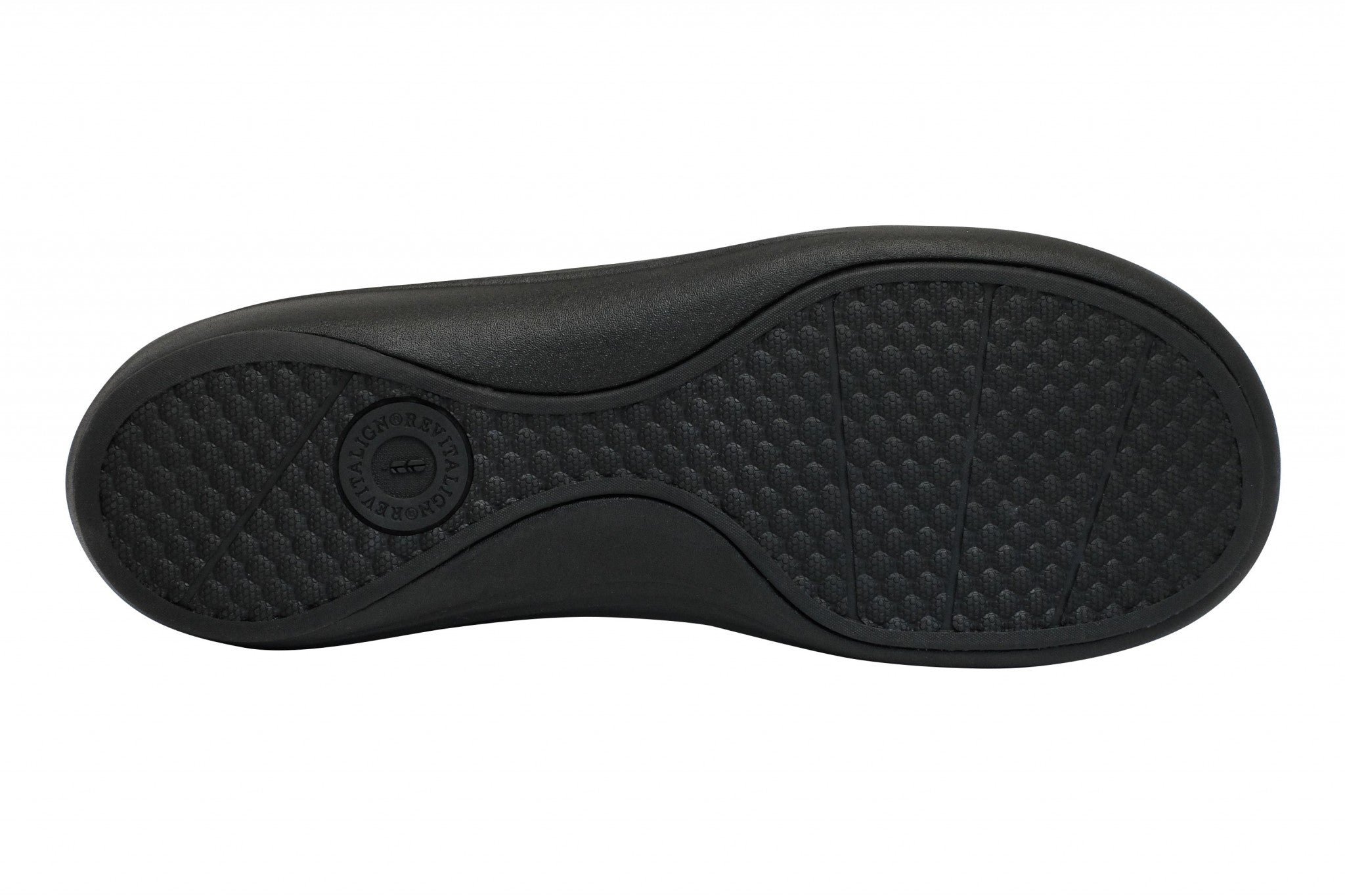 Revitalign Dundee Corduroy Supportive Men's Slippers - Black - Product View - 7