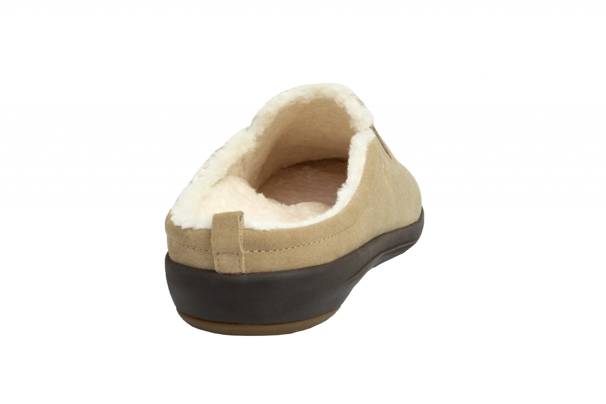Revitalign Dundee Suede Men's Slippers - Tan - Product View - 5