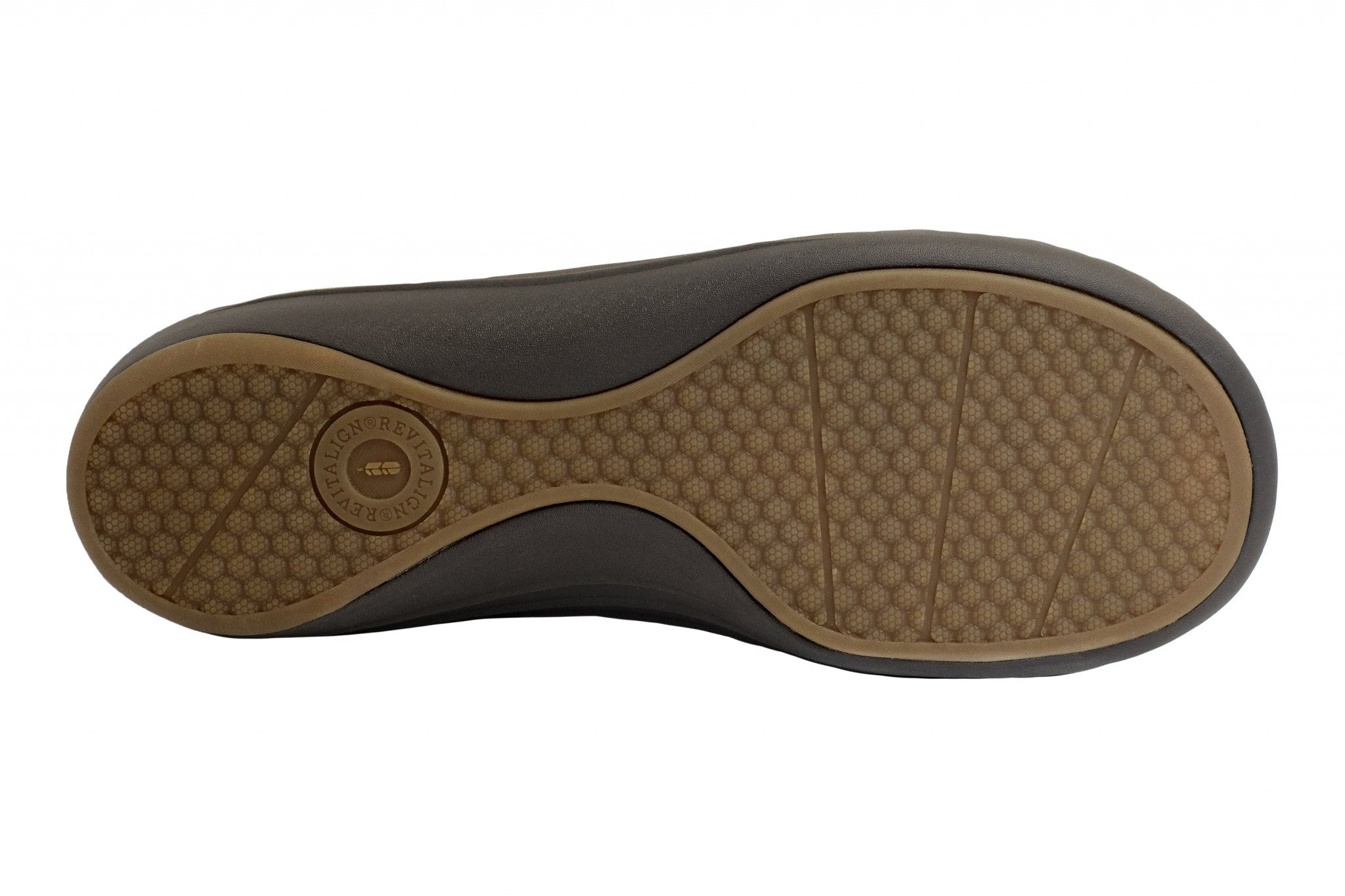 Revitalign Dundee Suede Men's Slippers - Tan - Product View - 7