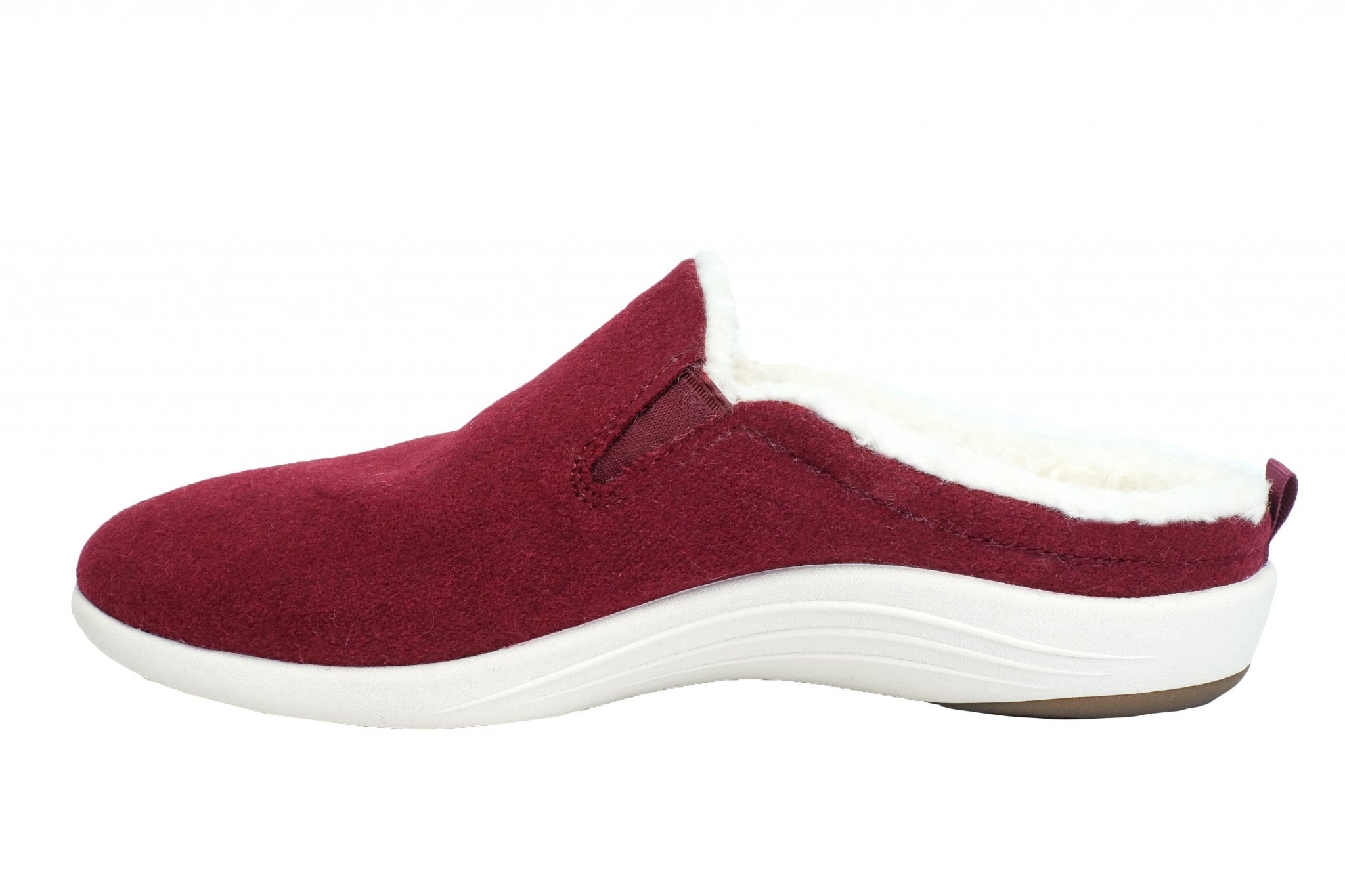 Revitalign Dundee Women's Slippers - Burgundy - Product View - 4