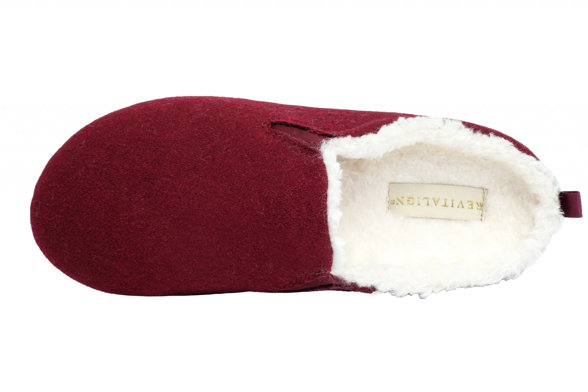 Revitalign Dundee Women's Slippers - Burgundy - Product View - 6